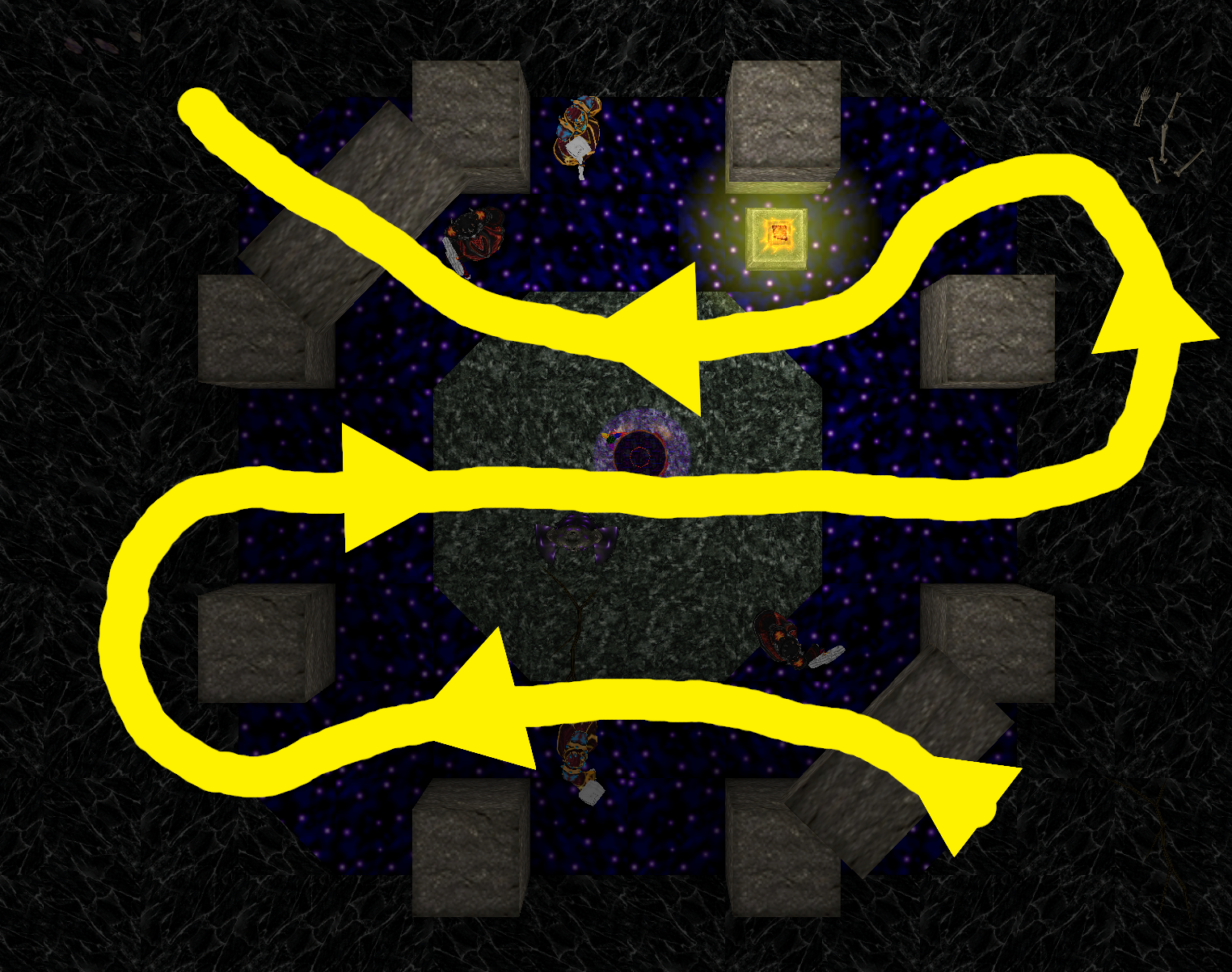 Pattern to enter 115